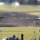 Illustration for article titled Watch These F/A-18 Hornets Get Blown Around In A Stiff Crosswind
